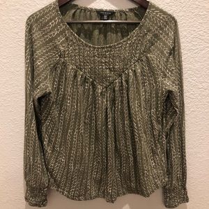 Lucky Brand Long Sleeve Top size M